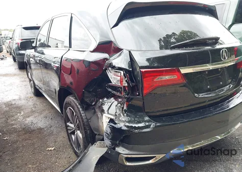 2018 Acura Mdx из США, поврежденный, VIN 5J8YD4H30JL009280